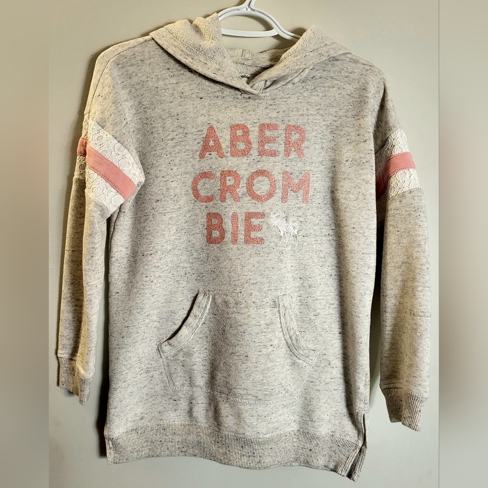Abercrombie and Fitch Girls Hoodie Embroidered